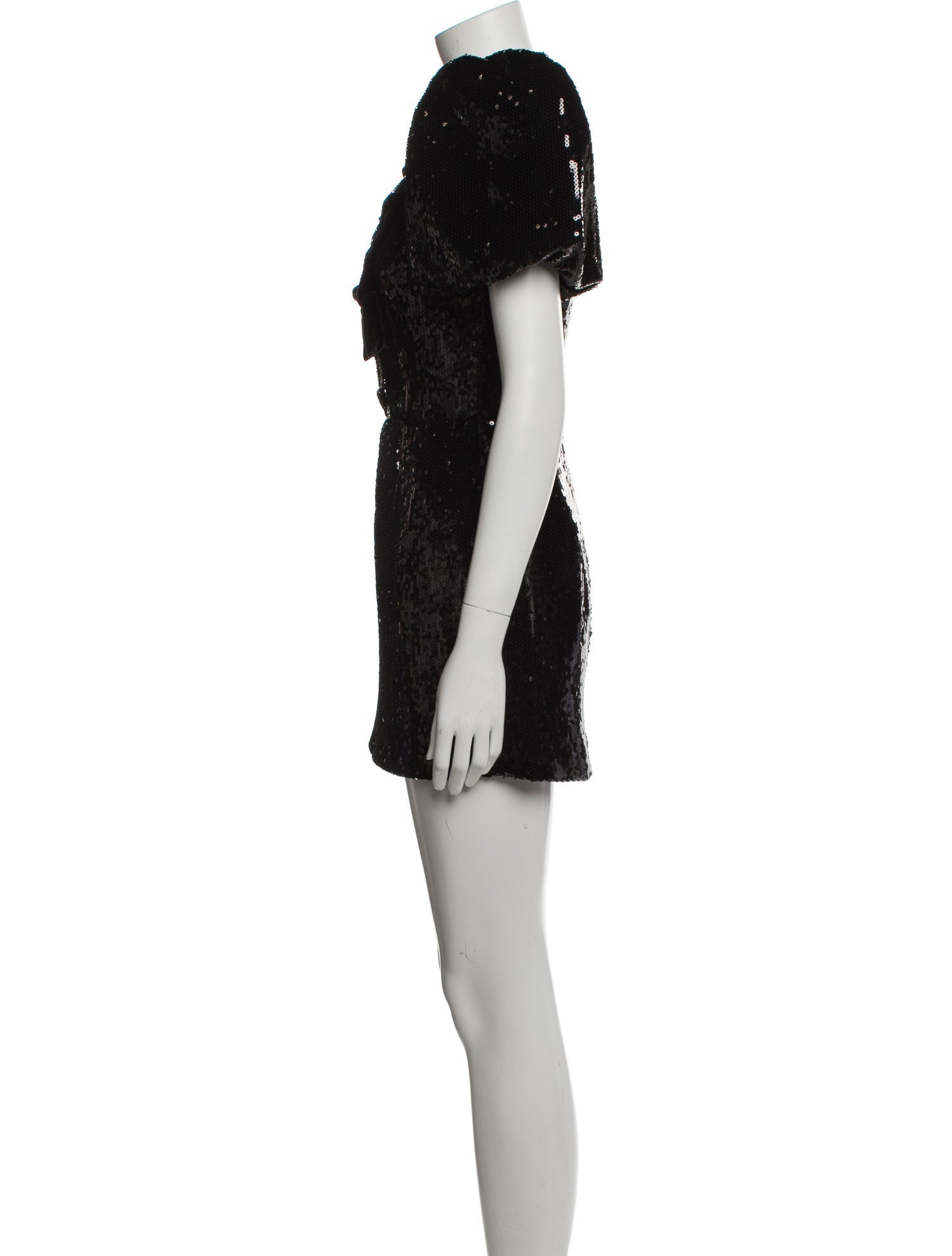 Nicky Hilton x Rebecca Vallance Crew Neck Mini Dress