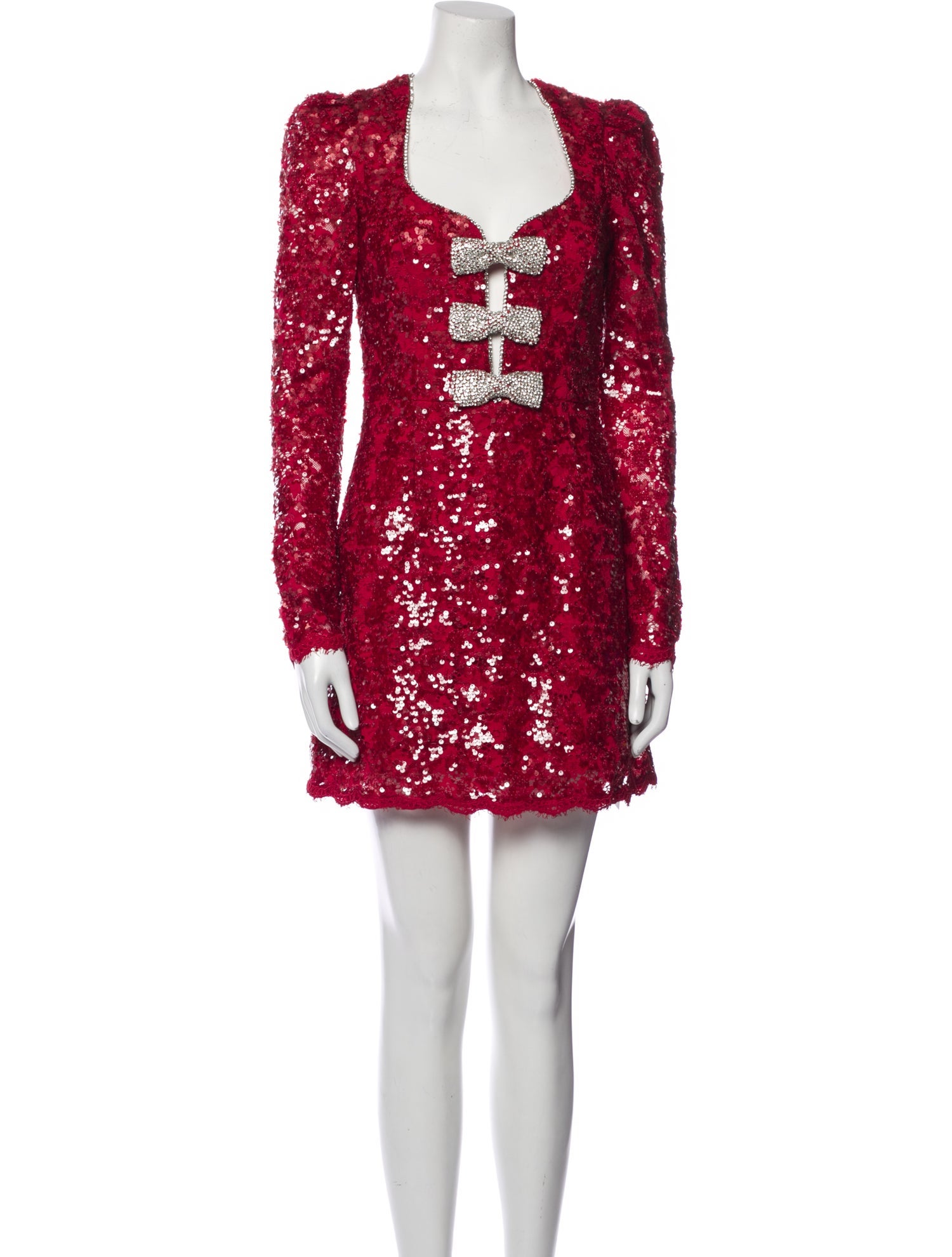 Nicky Hilton x Rebecca Vallance Square Neckline Mini Dress w/ Tags