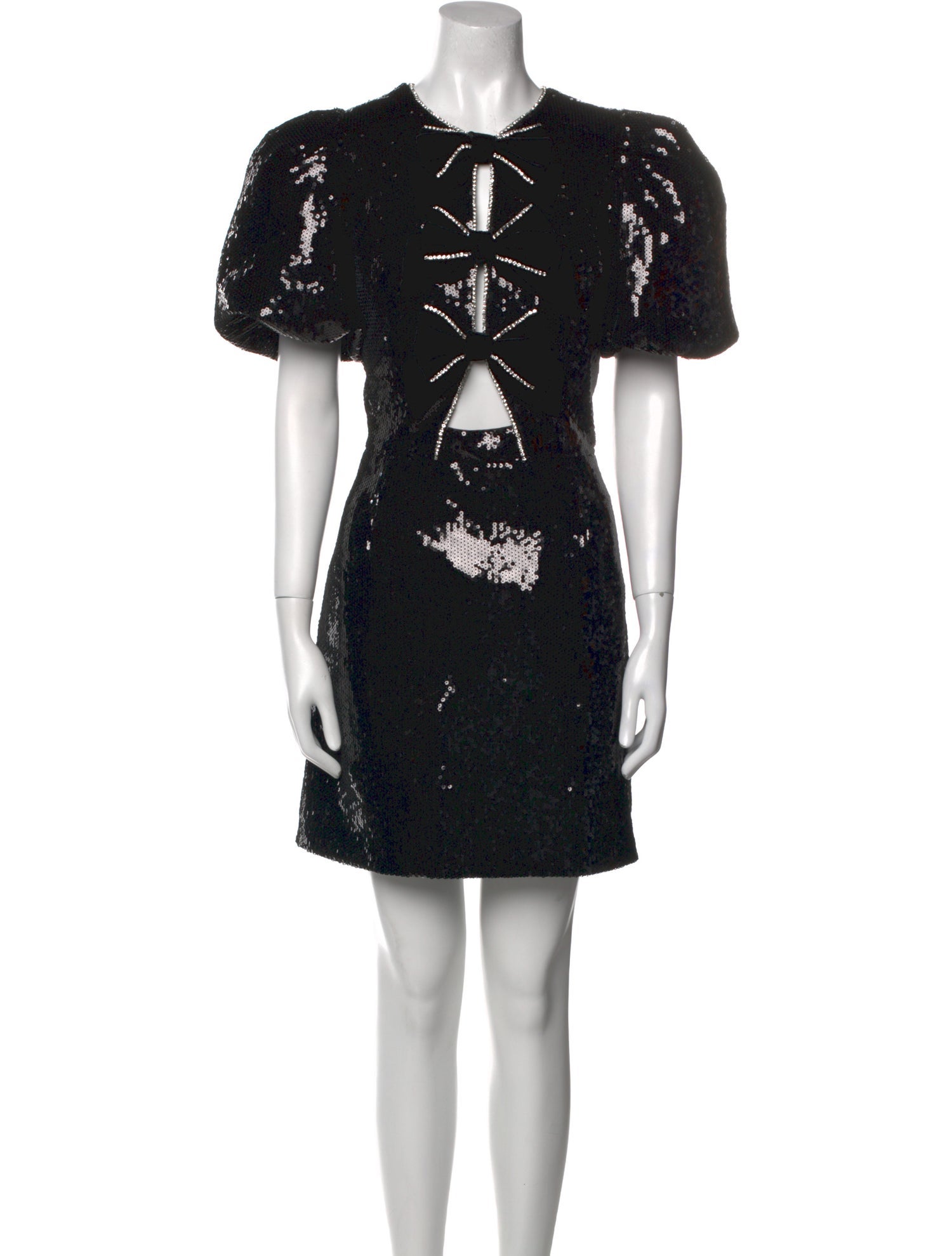 Nicky Hilton x Rebecca Vallance Crew Neck Mini Dress