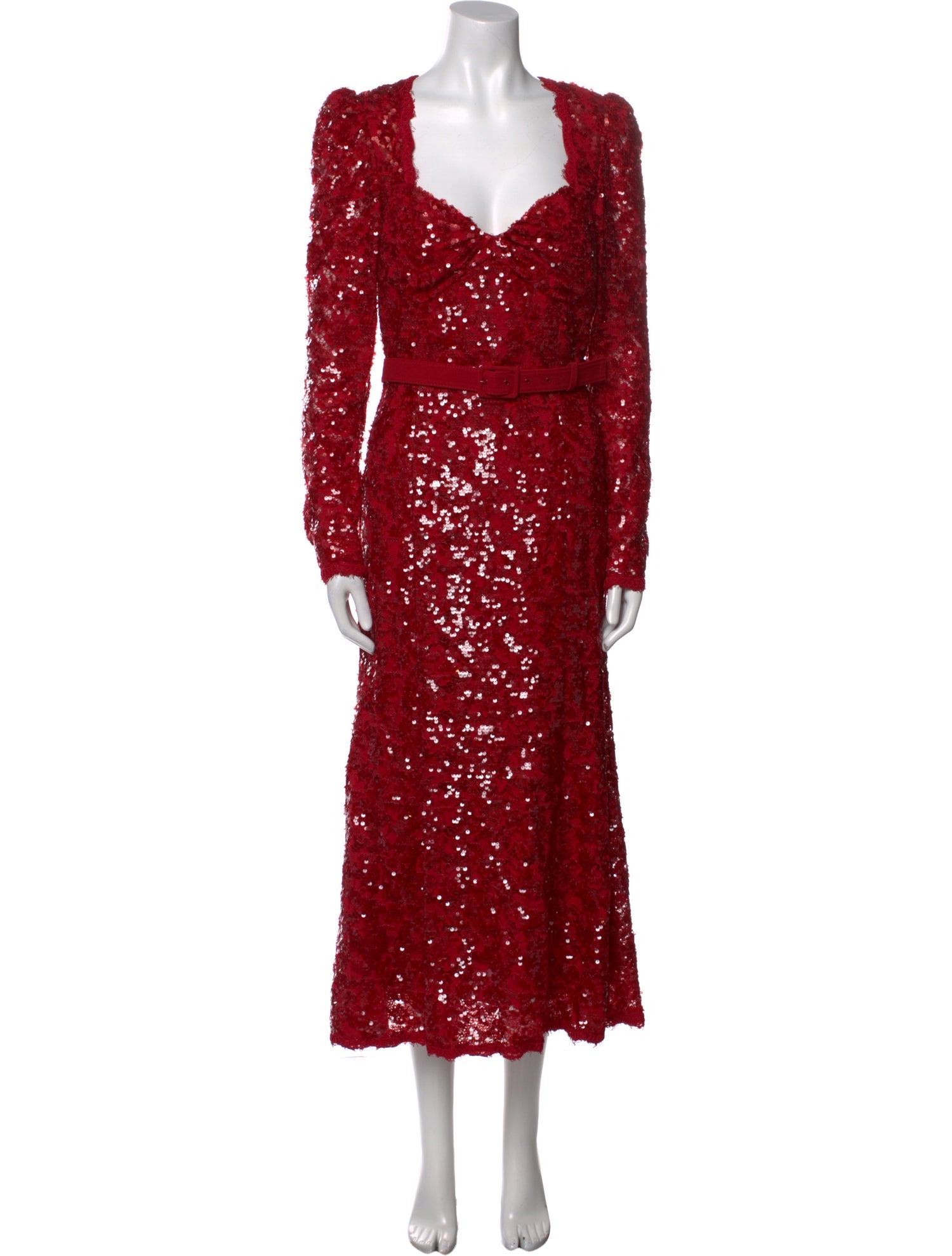 Nicky Hilton x Rebecca Vallance V-Neck Long Dress