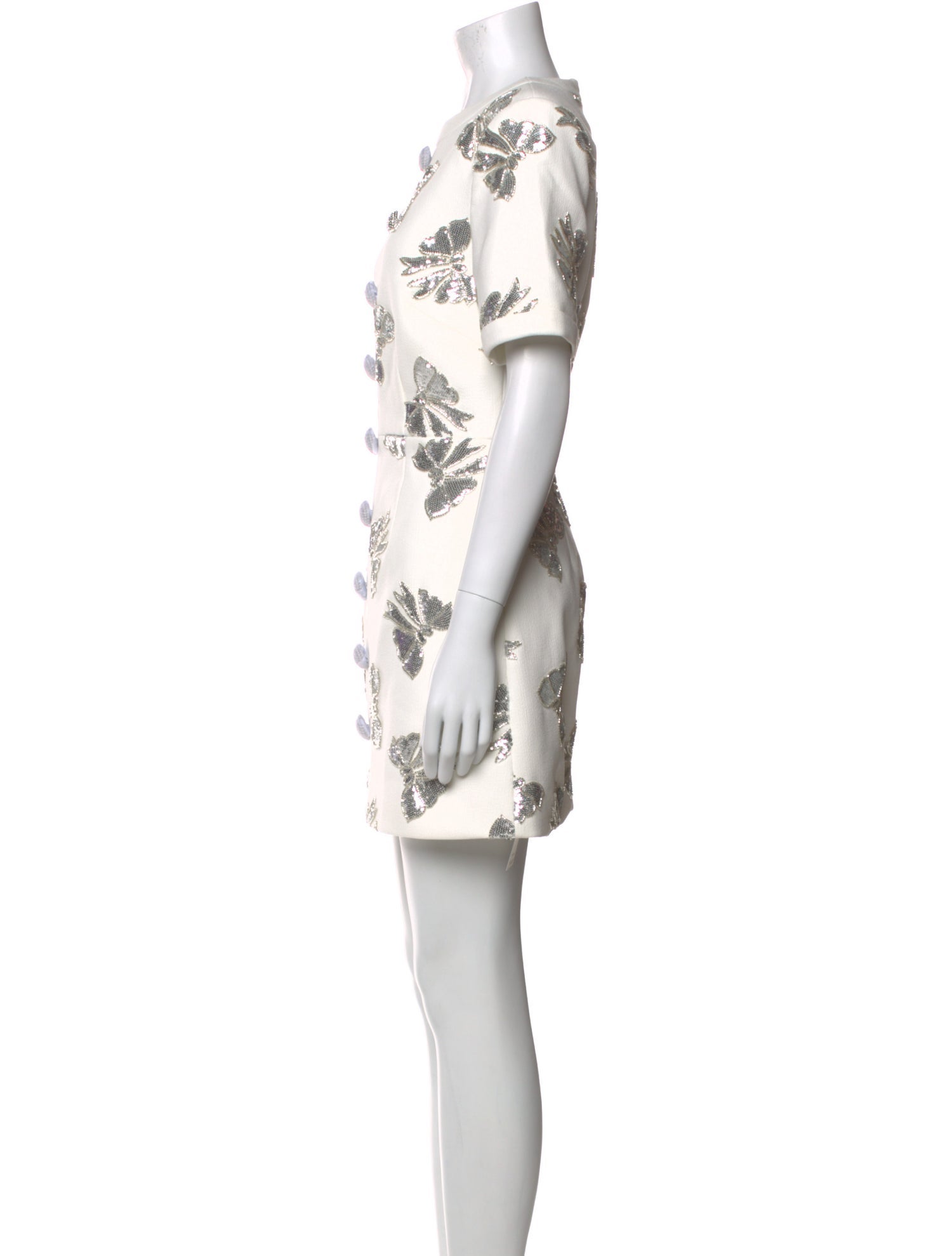 Nicky Hilton x Rebecca Vallance Printed Mini Dress w/ Tags