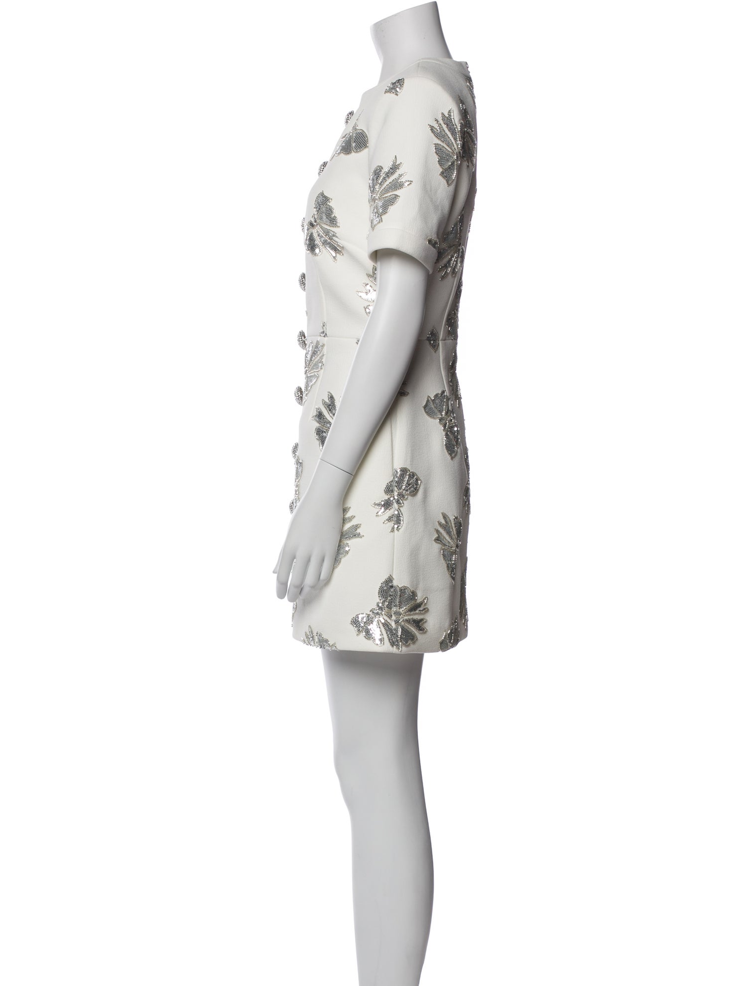 Nicky Hilton x Rebecca Vallance Printed Mini Dress