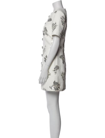 Nicky Hilton x Rebecca Vallance Printed Mini Dress