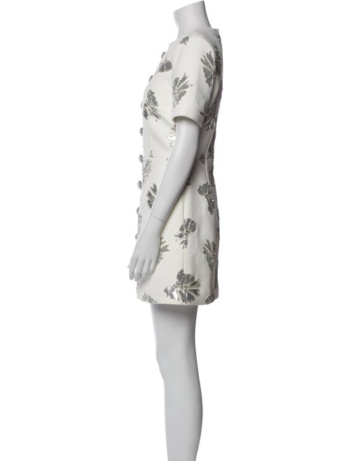 Nicky Hilton x Rebecca Vallance Printed Mini Dress