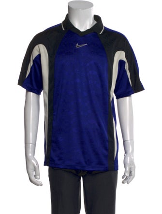 Nike x Corteiz Graphic Print Collar T-Shirt