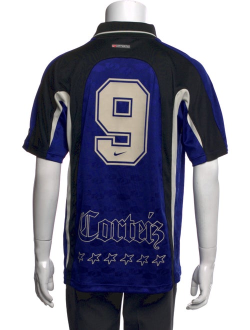 Nike x Corteiz Graphic Print Collar T-Shirt