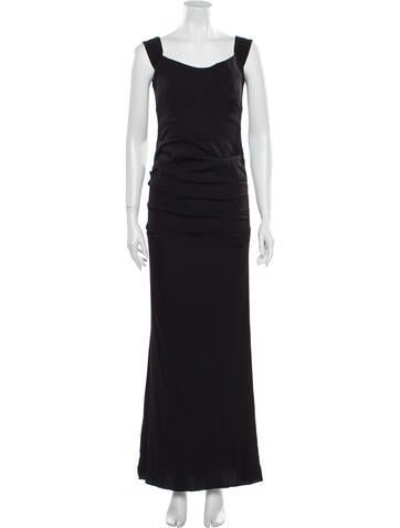 Nicole Miller Dresses Square Neckline Long Dress US 2 | XS