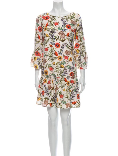 Nicole Miller Floral Print Mini Dress