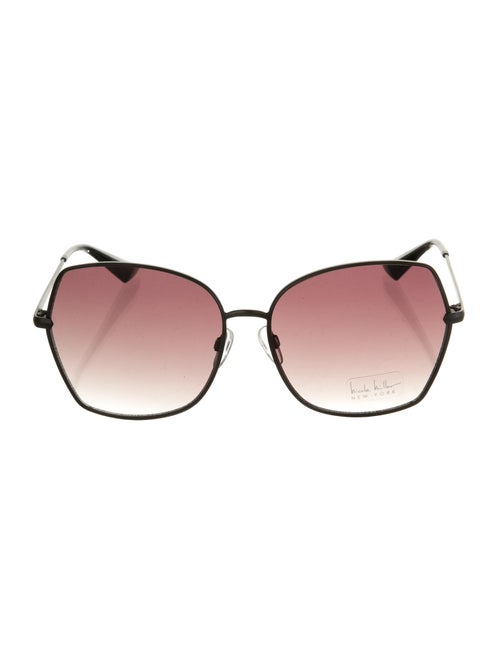 Nicole Miller Pacific Square Sunglasses Black