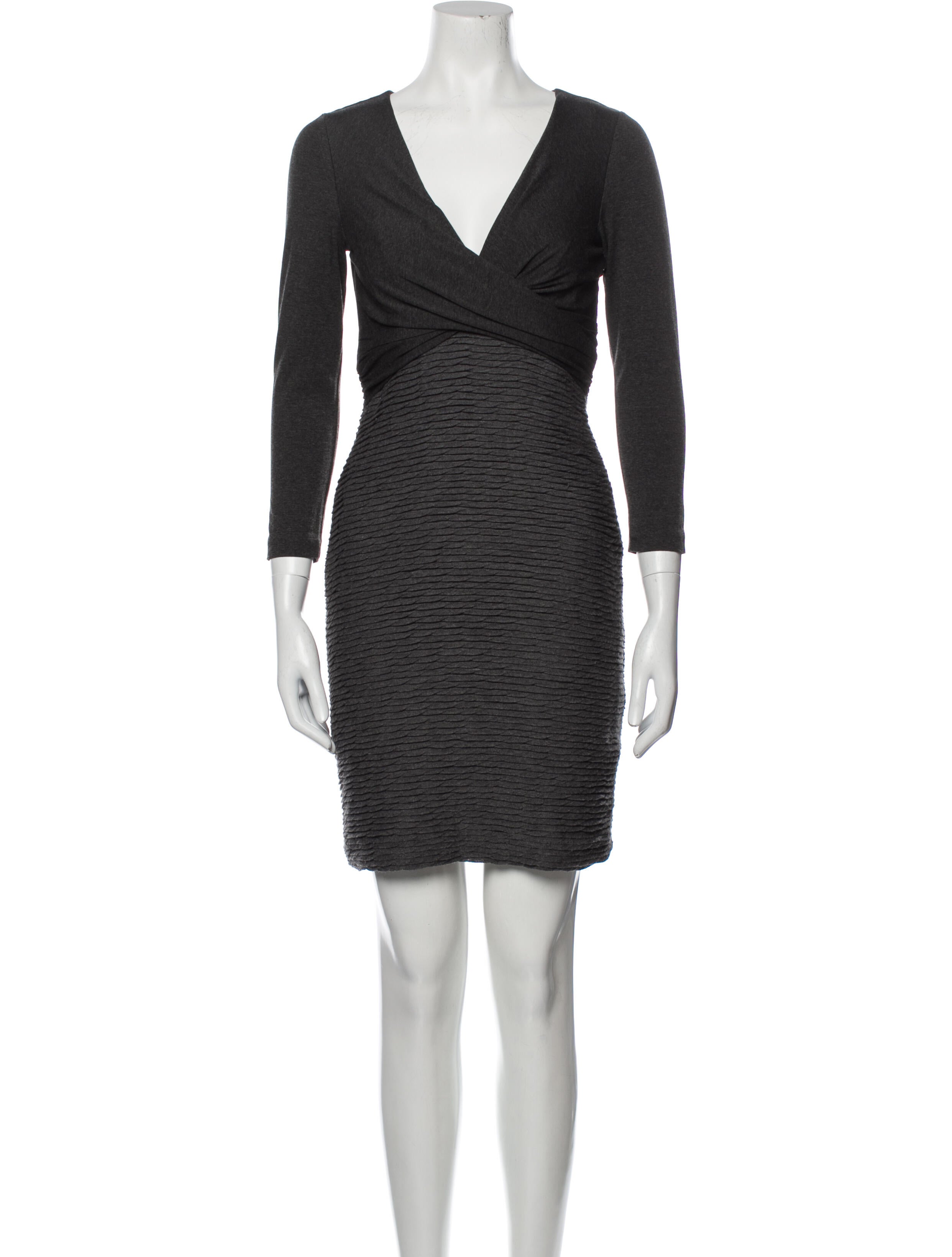 Nicole Miller V-Neck Mini Dress w/ Tags