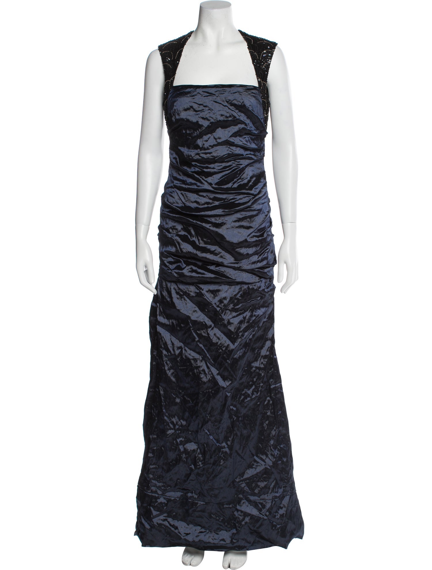 Nicole Miller Printed Long Dress w/ Tags