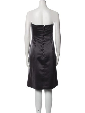 Nicole Miller Strapless Mini Dress