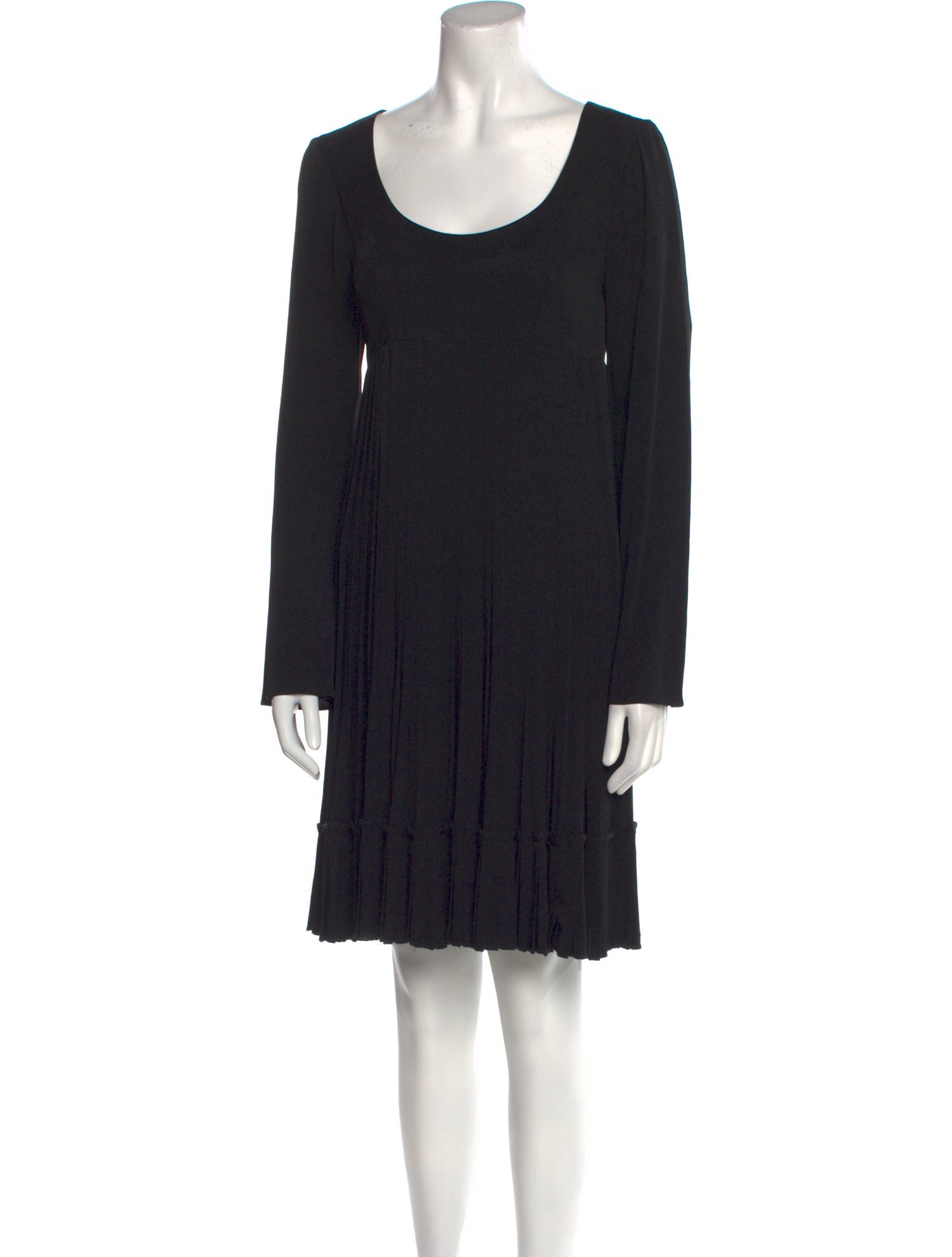 Nicole Miller Scoop Neck Mini Dress