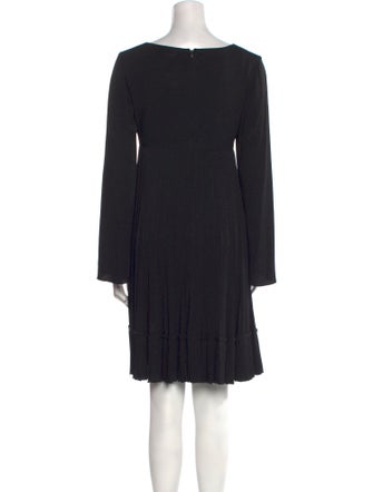 Nicole Miller Scoop Neck Mini Dress