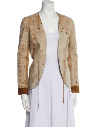 Nicole Miller Printed Evening Jacket