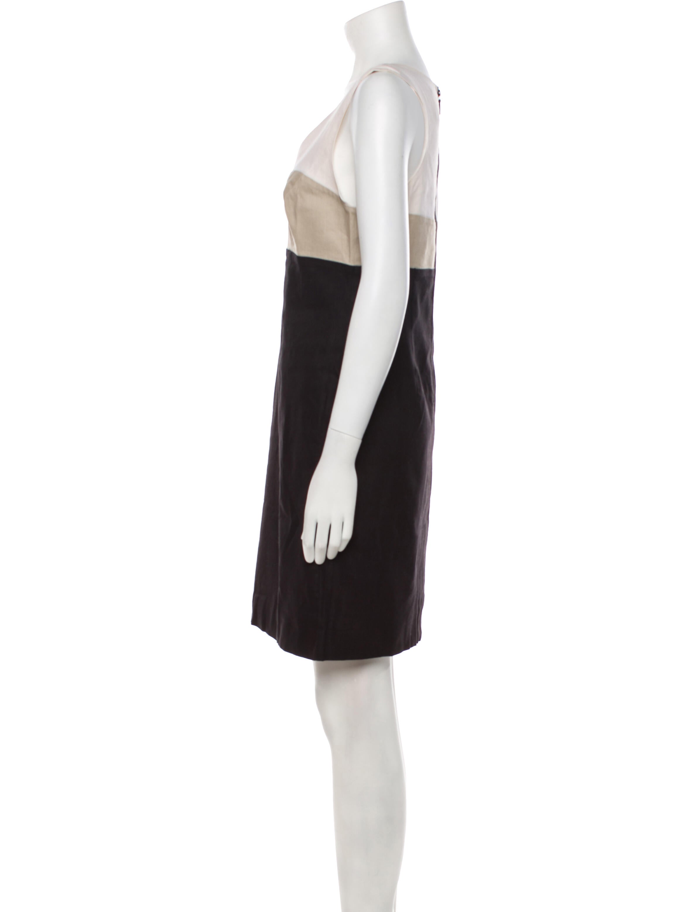 Nicole Miller V-Neck Mini Dress