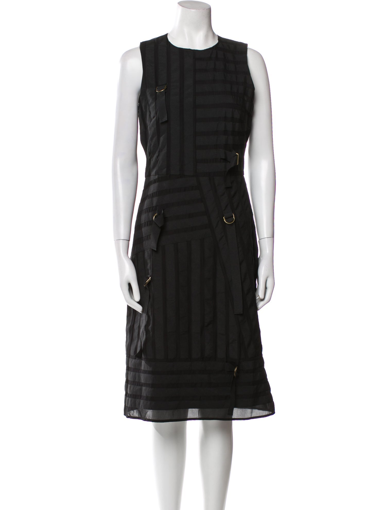 Nicole Miller Silk Midi Length Dress