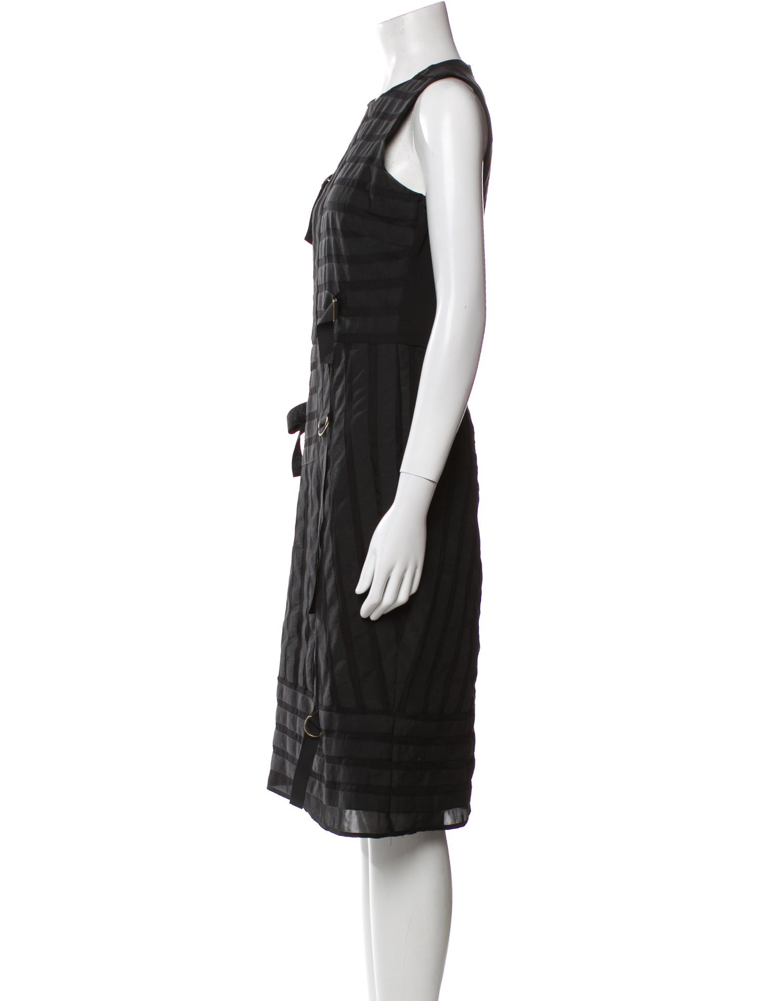 Nicole Miller Silk Midi Length Dress