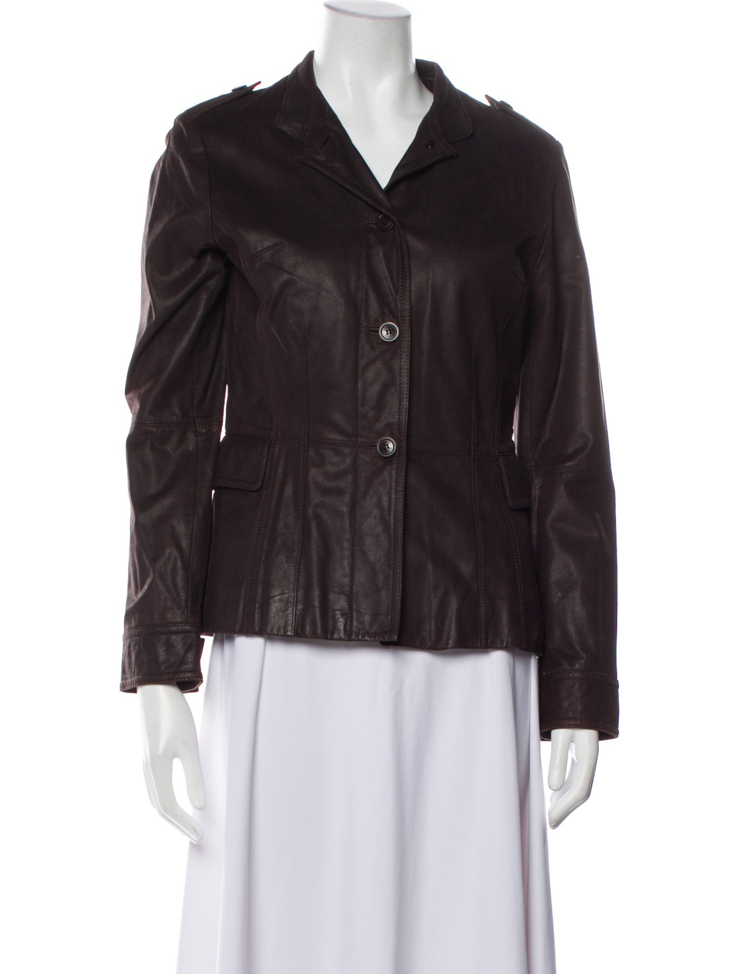 Nicole Miller Leather Jacket