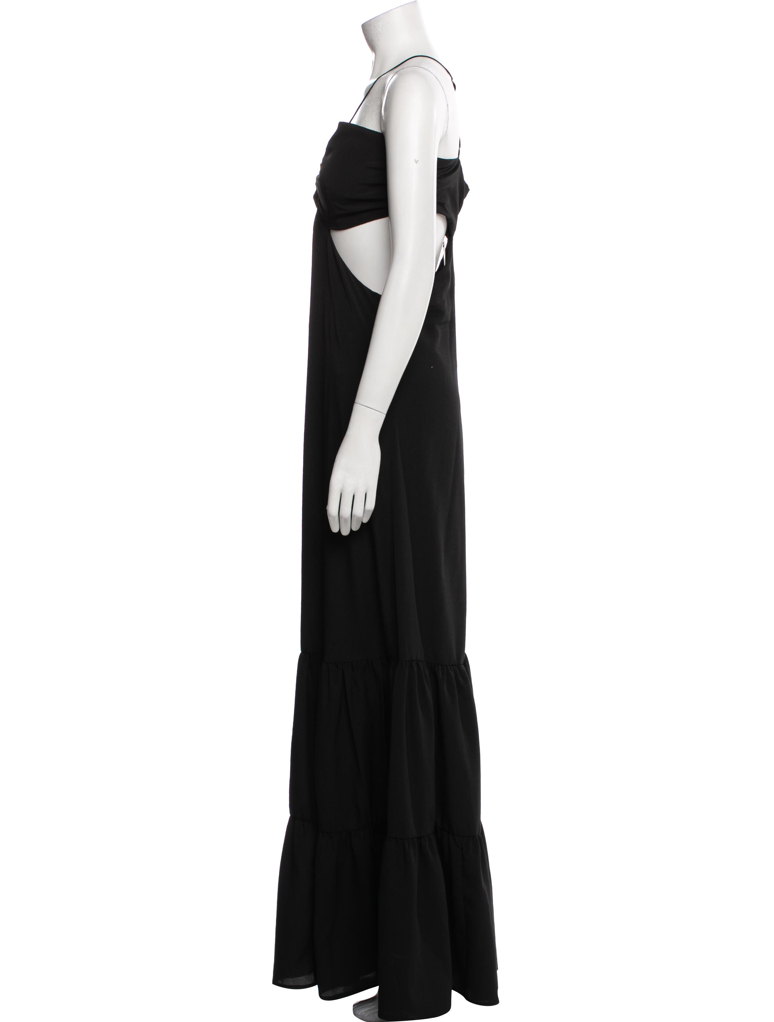 Nicole Miller Halterneck Long Dress