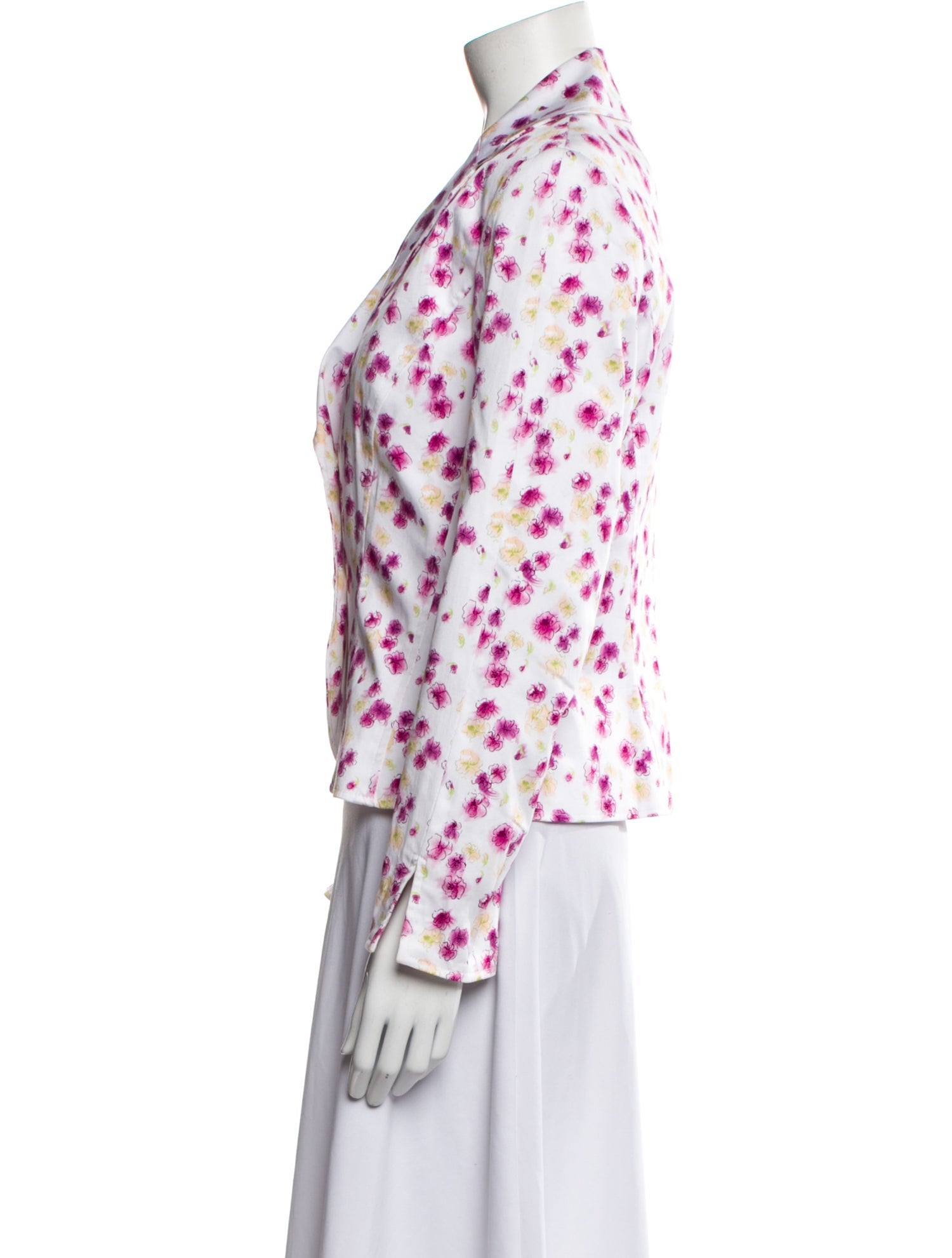Nicole Miller Floral Print Blazer