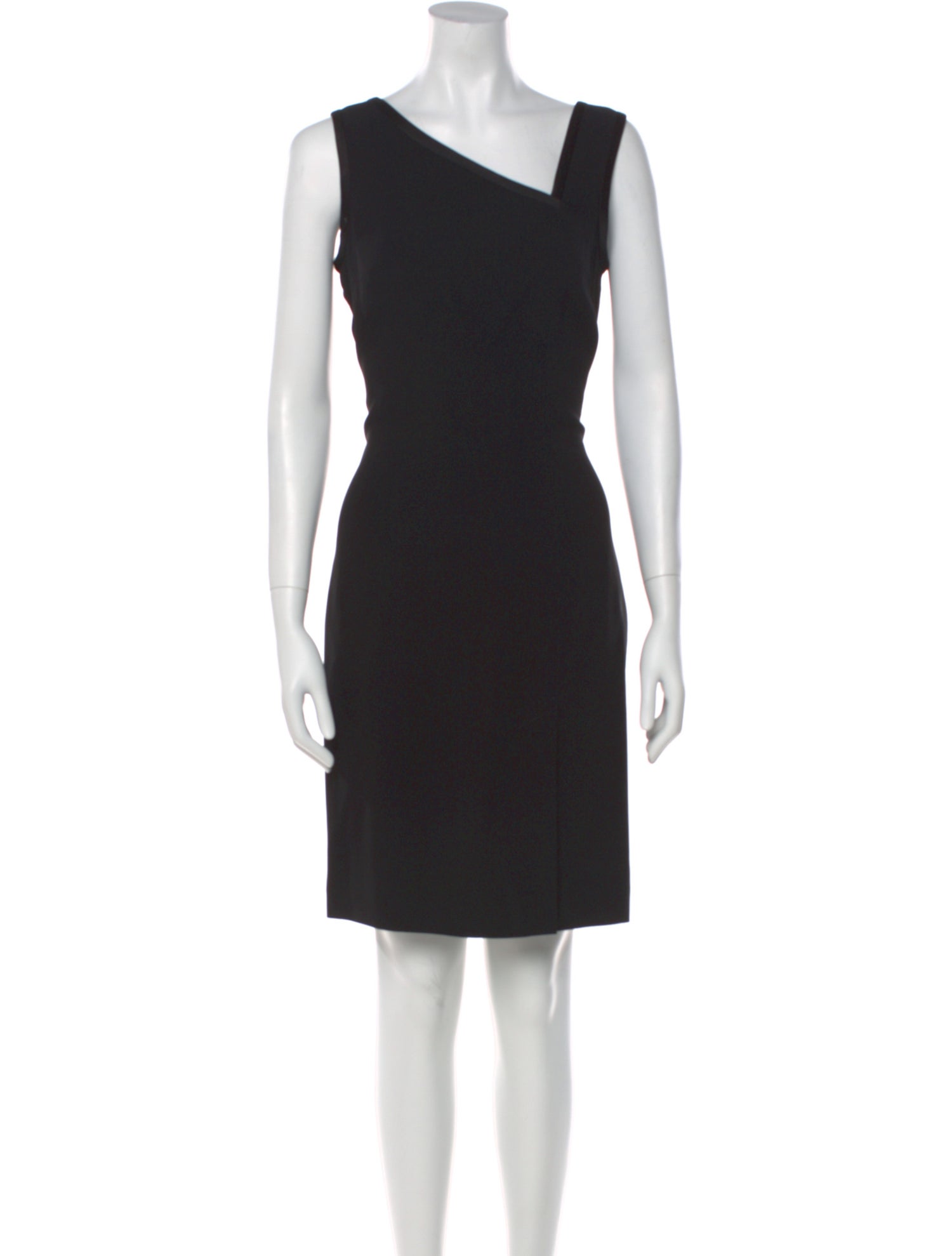 Nicole Miller V-Neck Knee-Length Dress