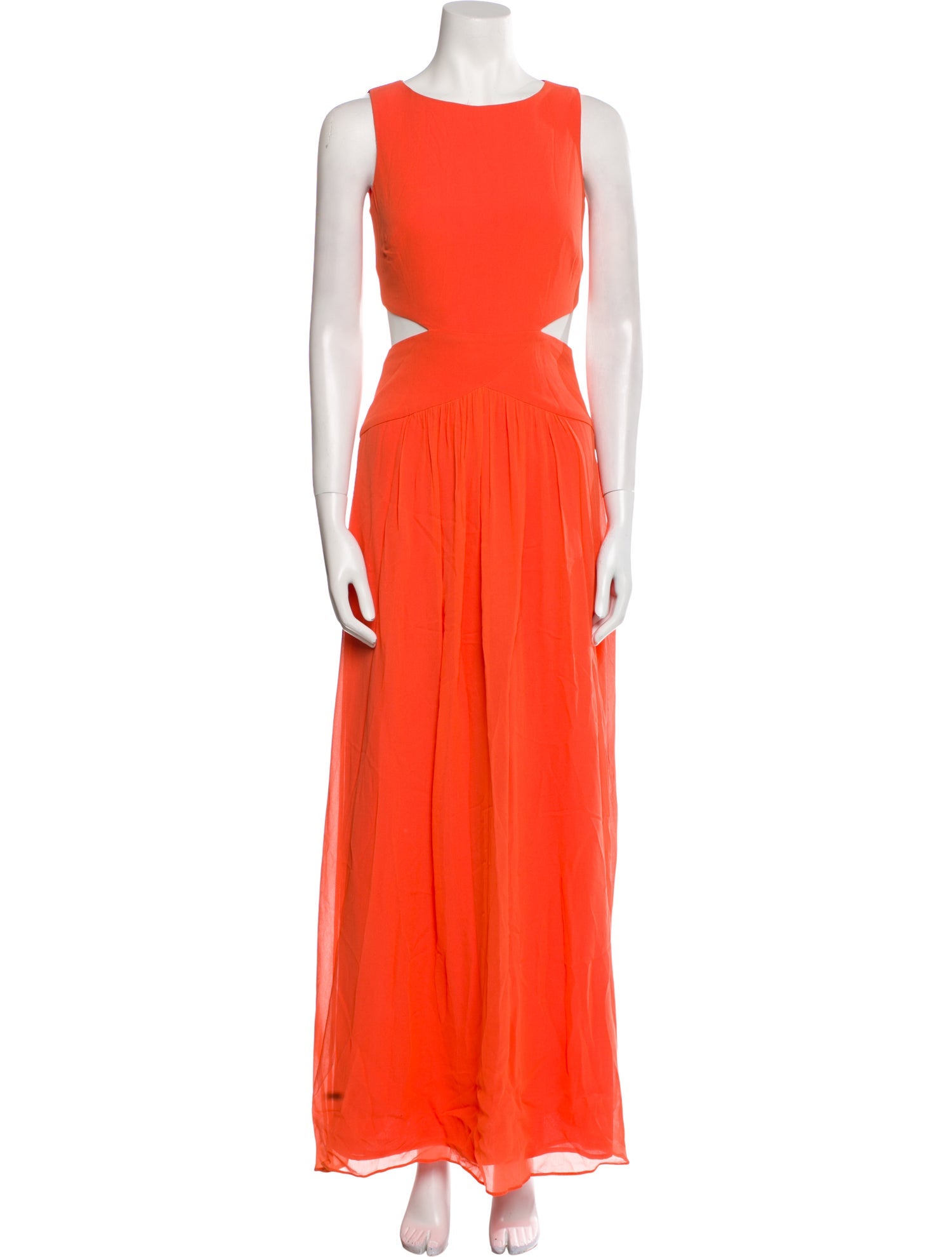 Nicole Miller Crew Neck Long Dress