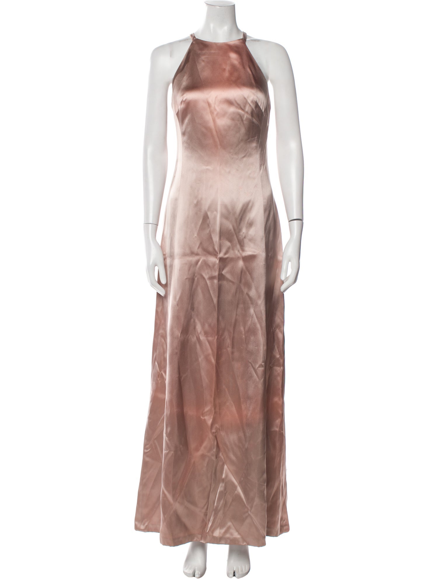 Nicole Miller Halterneck Long Dress