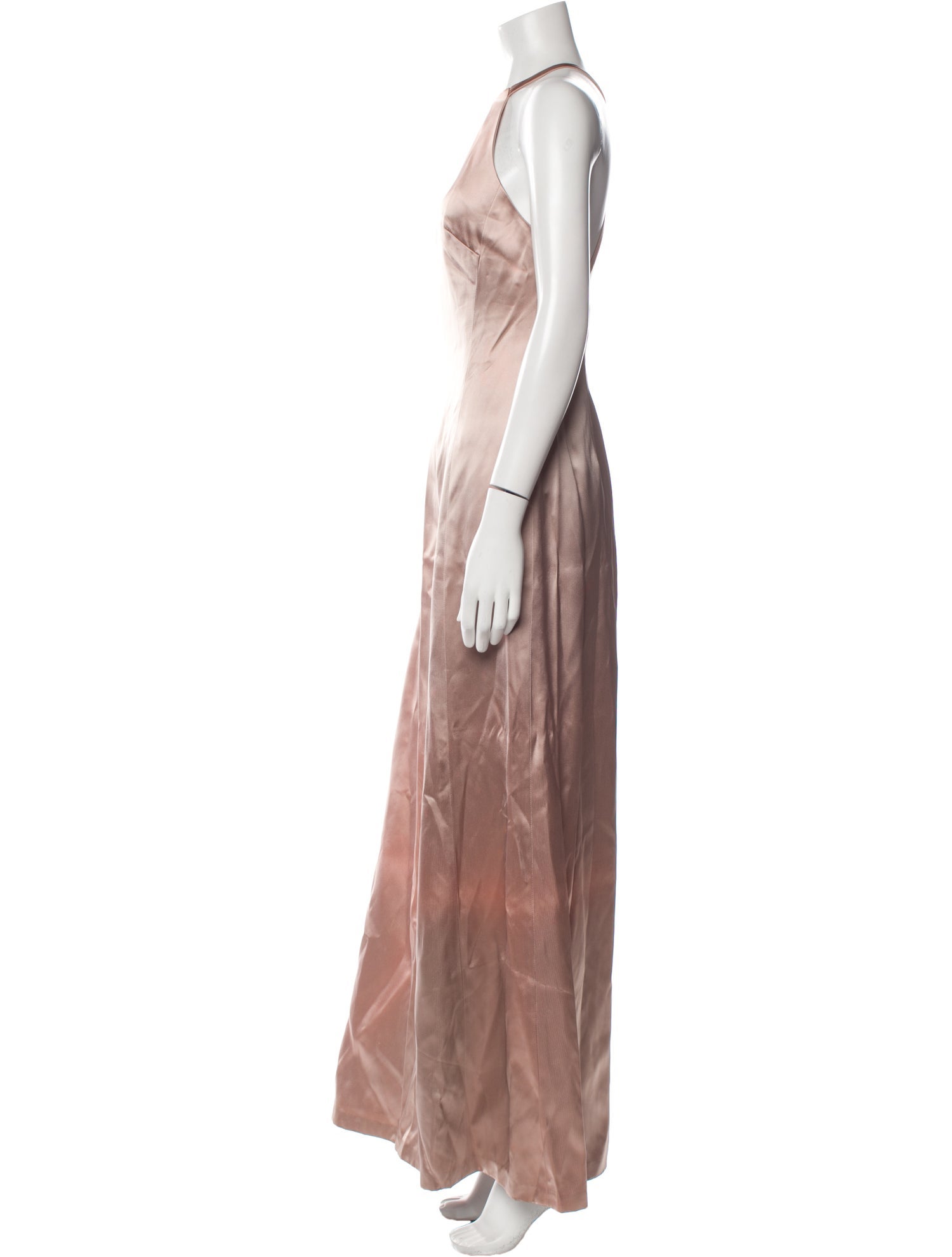 Nicole Miller Halterneck Long Dress