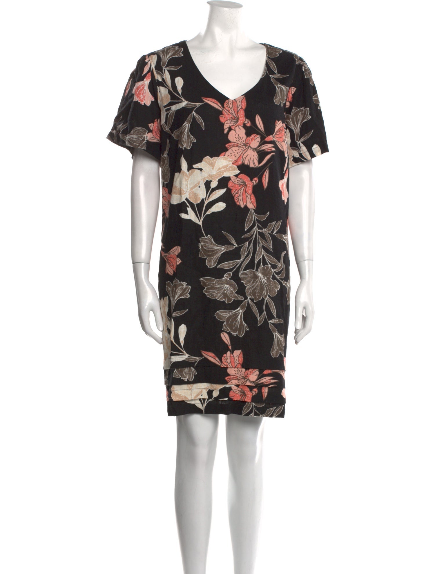 Nicole Miller Linen Mini Dress
