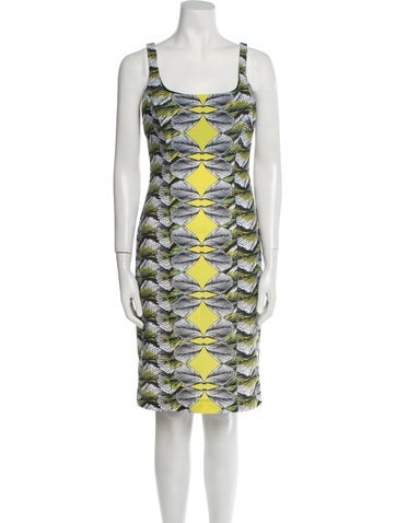Nicole Miller Dresses Printed Knee-Length Dress US 4 | S