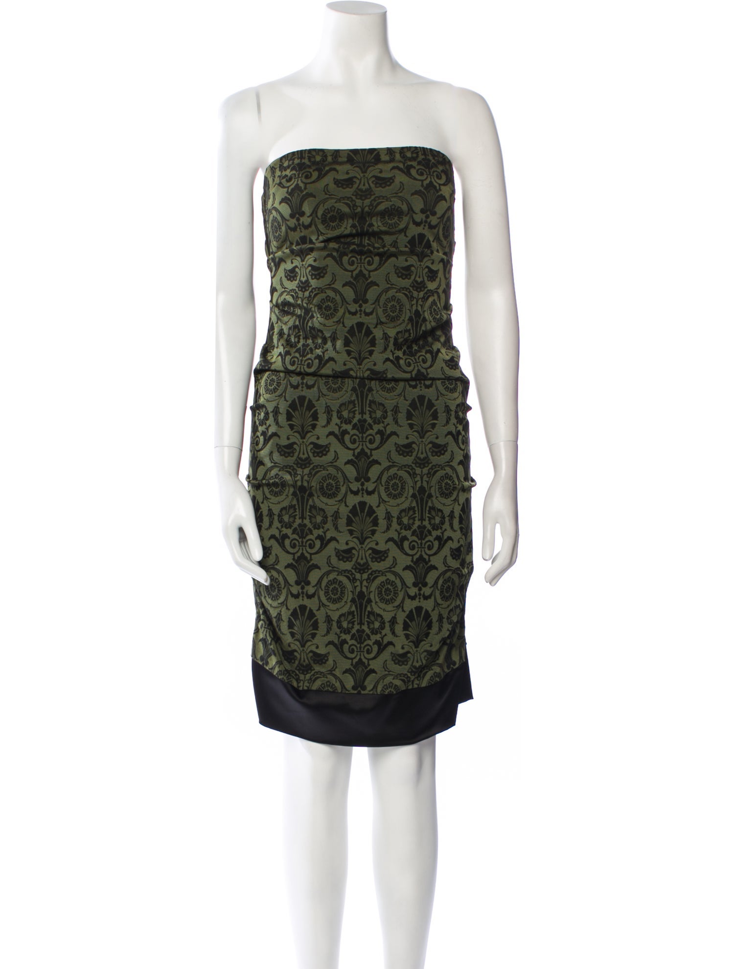 Nicole Miller Strapless Mini Dress