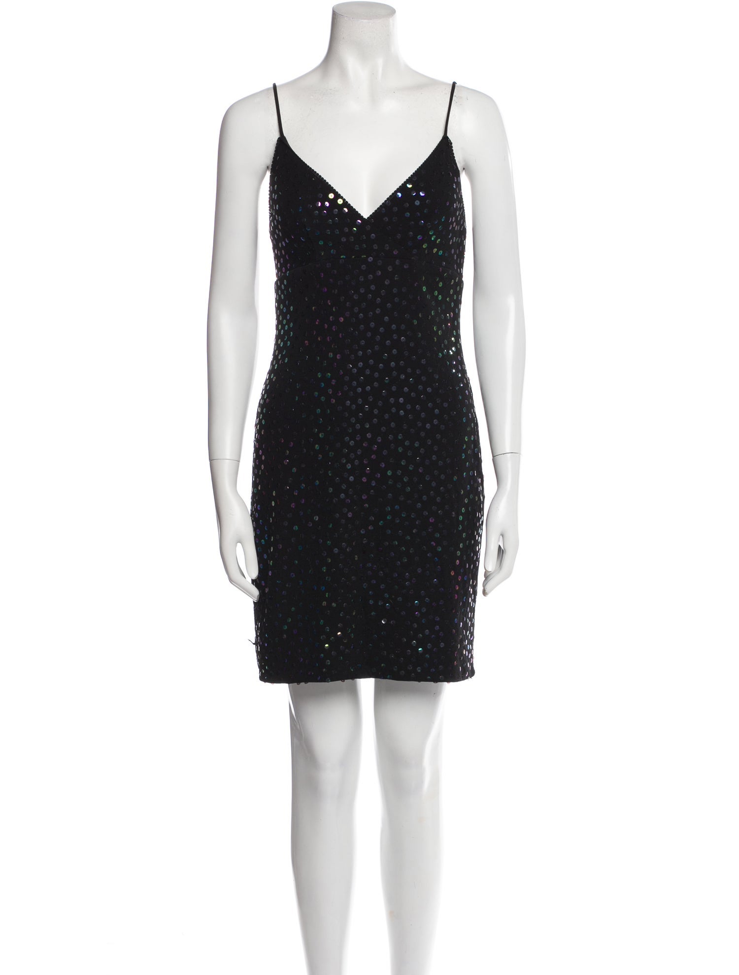 Nicole Miller V-Neck Mini Dress w/ Tags