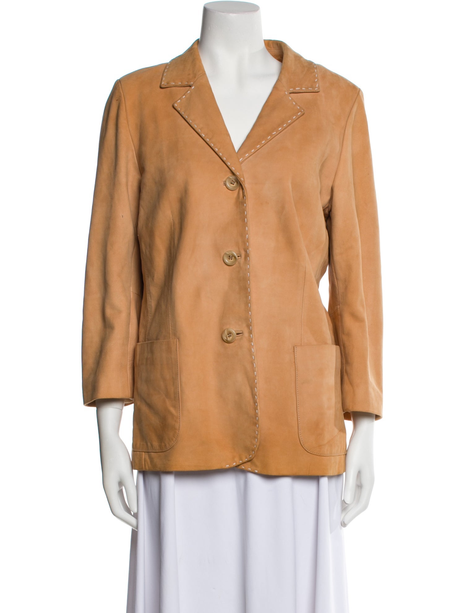 Nicole Miller Leather Blazer