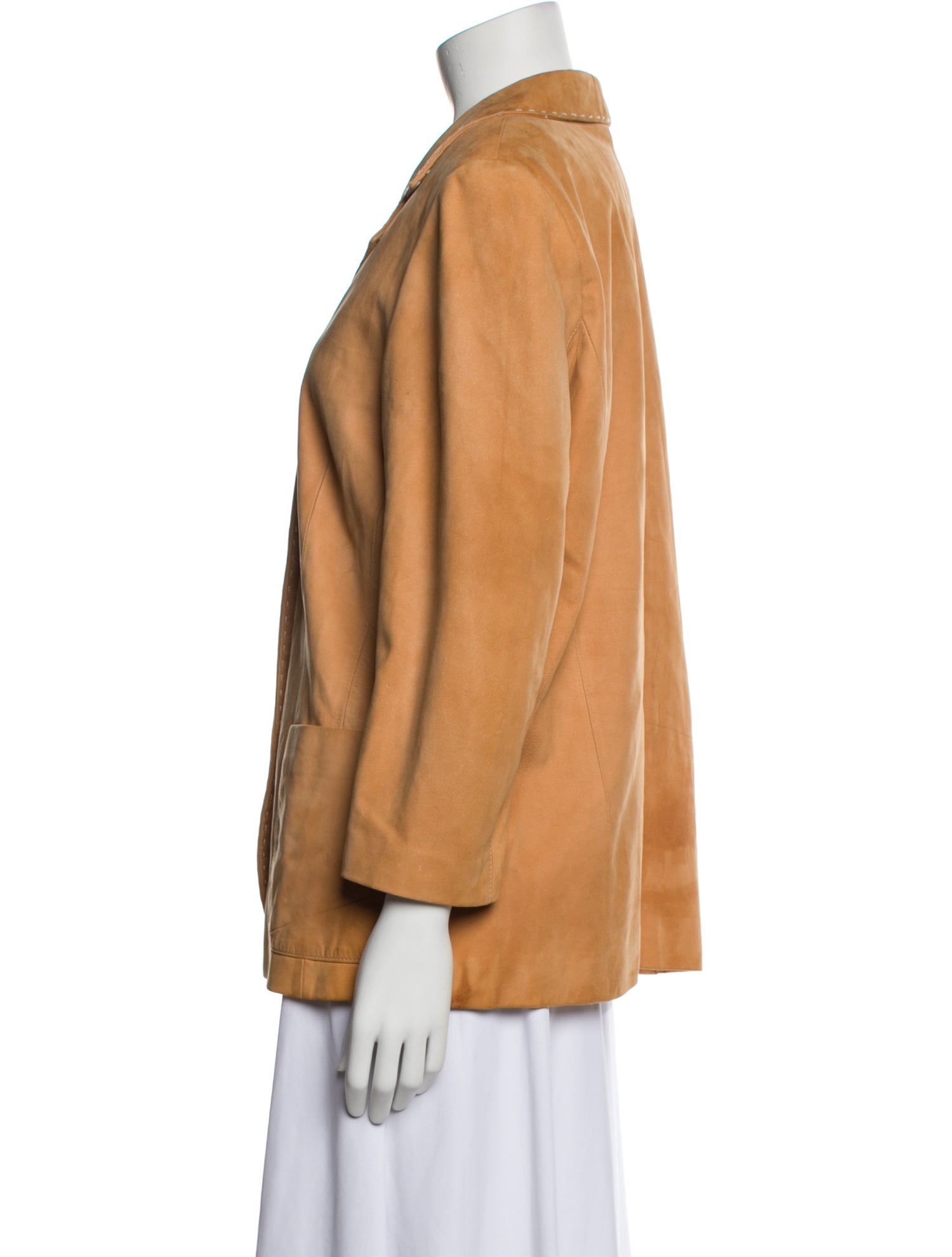 Nicole Miller Leather Blazer