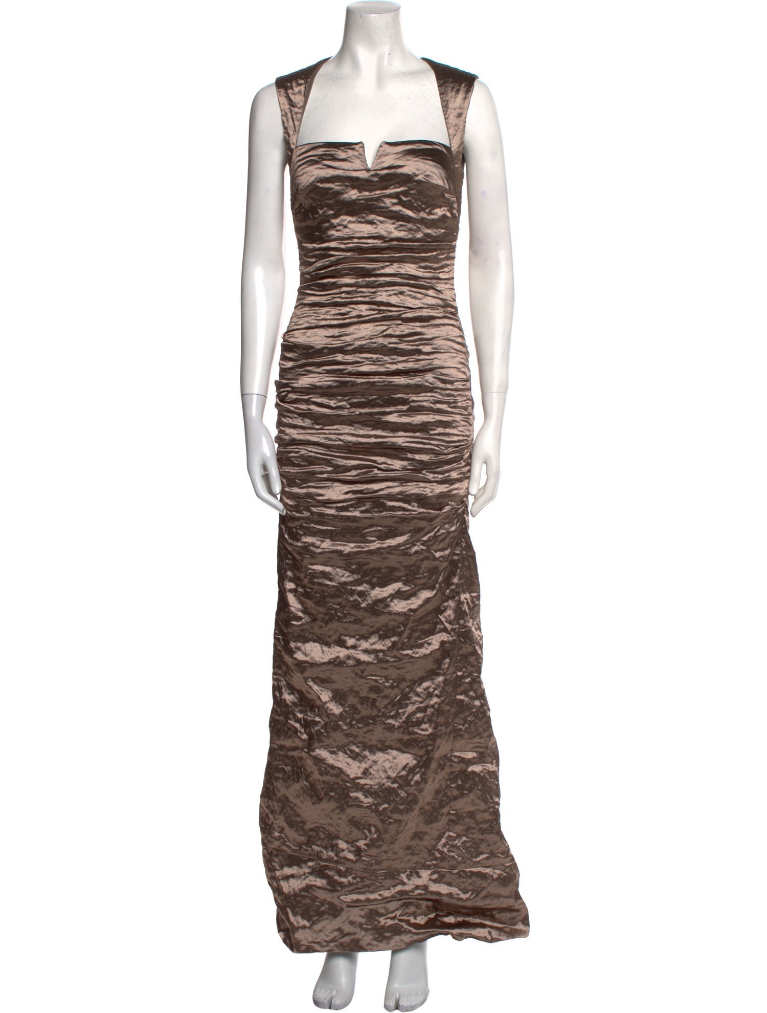 Nicole Miller Animal Print Long Dress