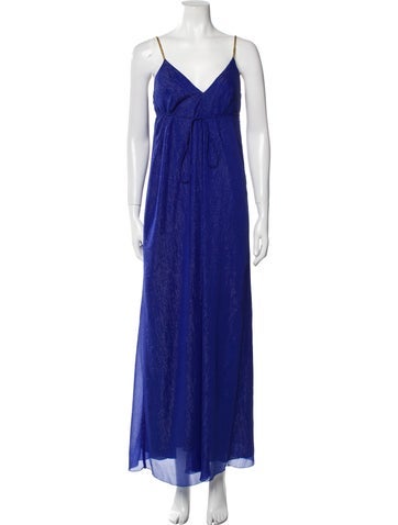 Nicole Miller Dresses V-Neck Long Dress US 8 | M