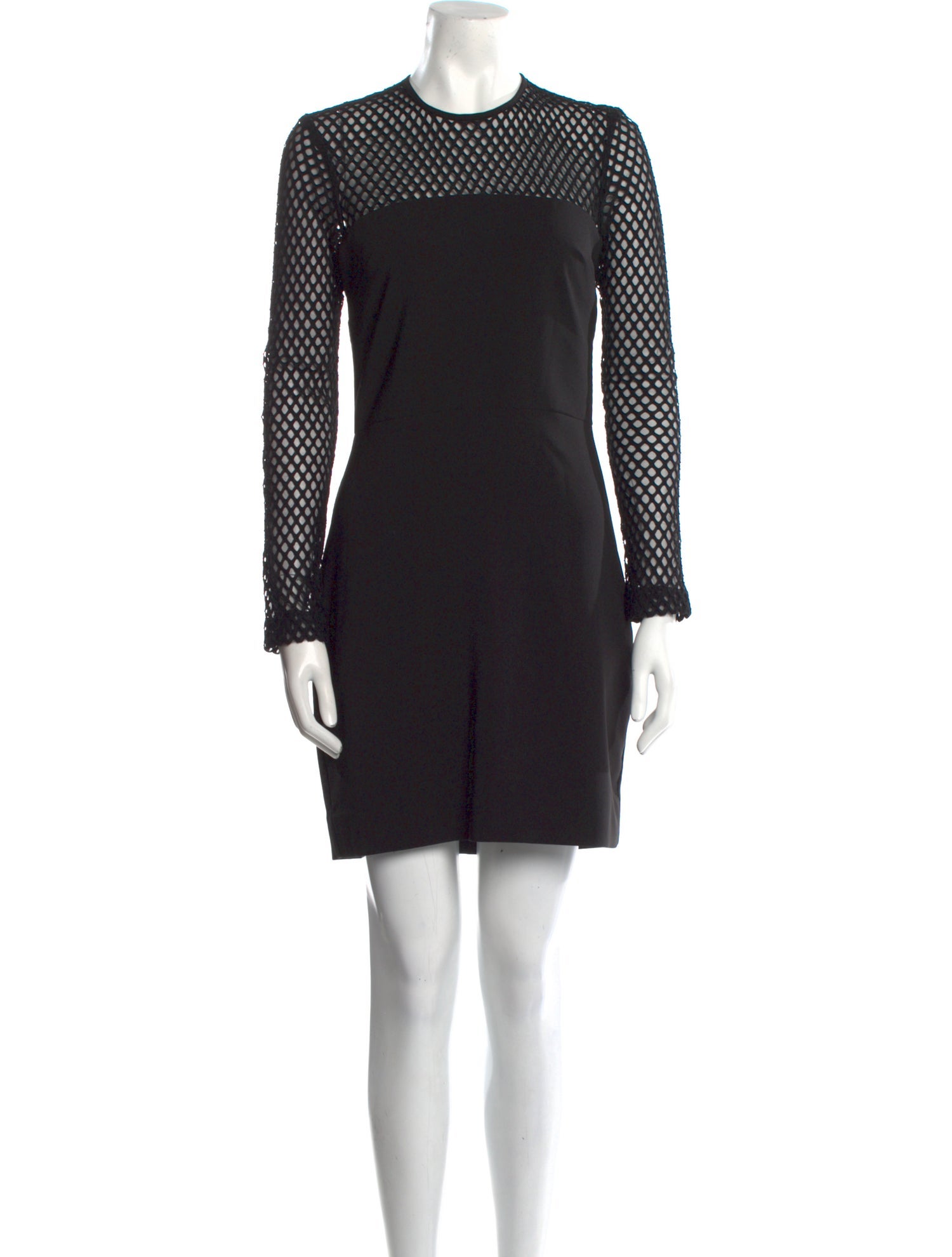 Nicole Miller Crew Neck Mini Dress