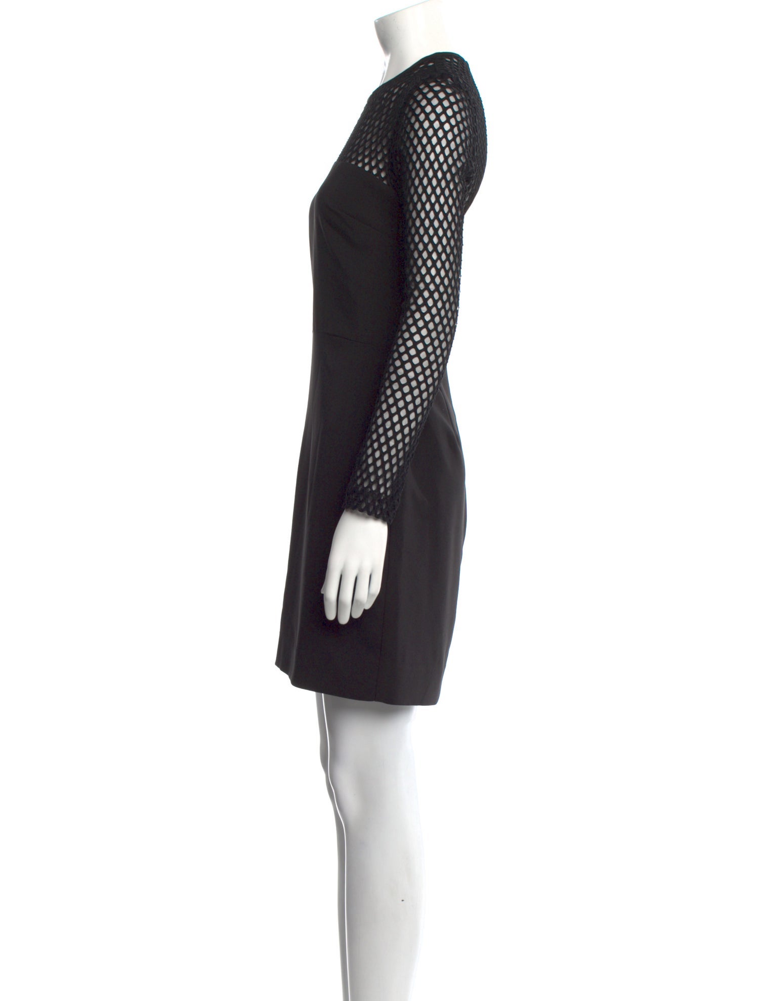 Nicole Miller Crew Neck Mini Dress