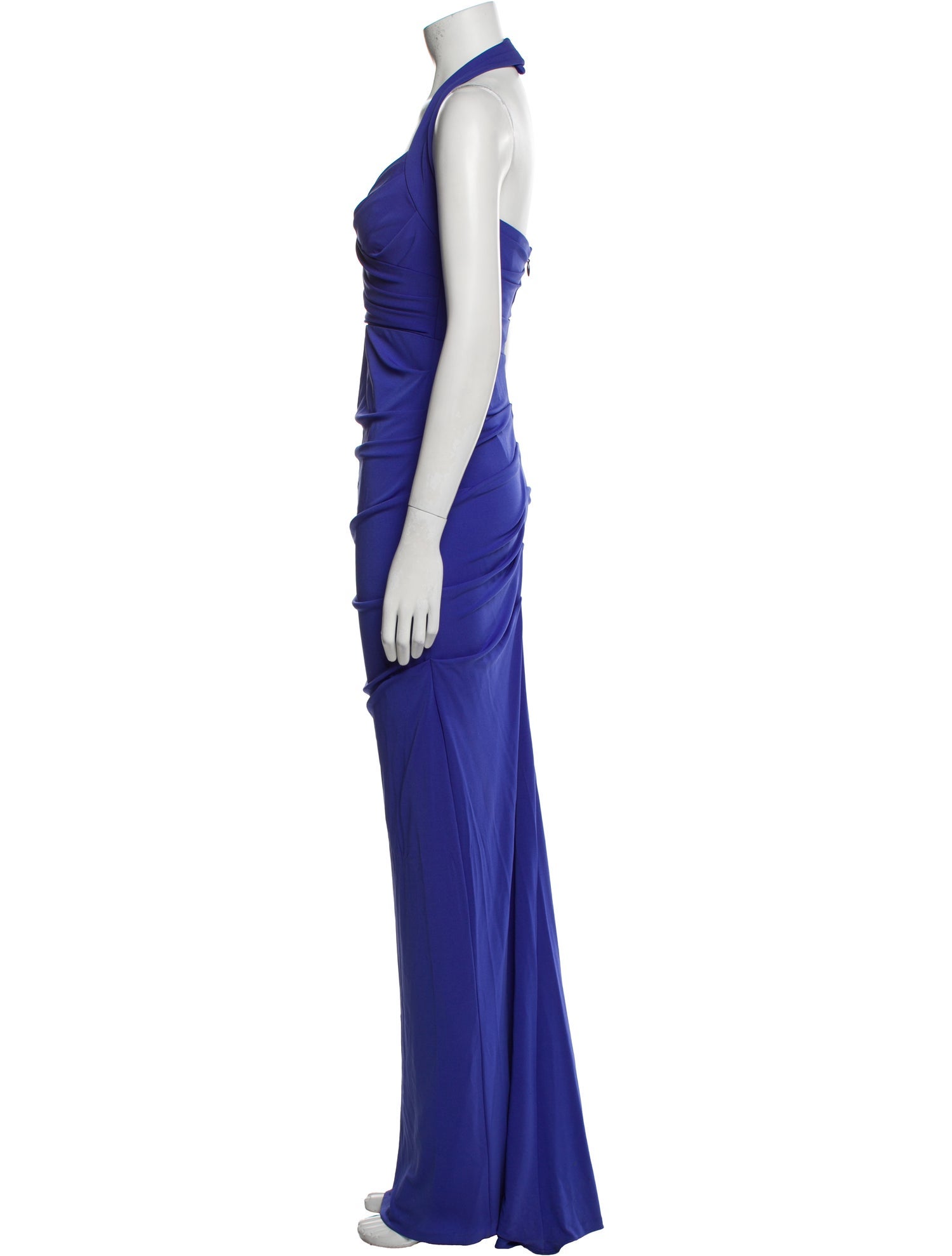 Nicole Miller Halterneck Long Dress