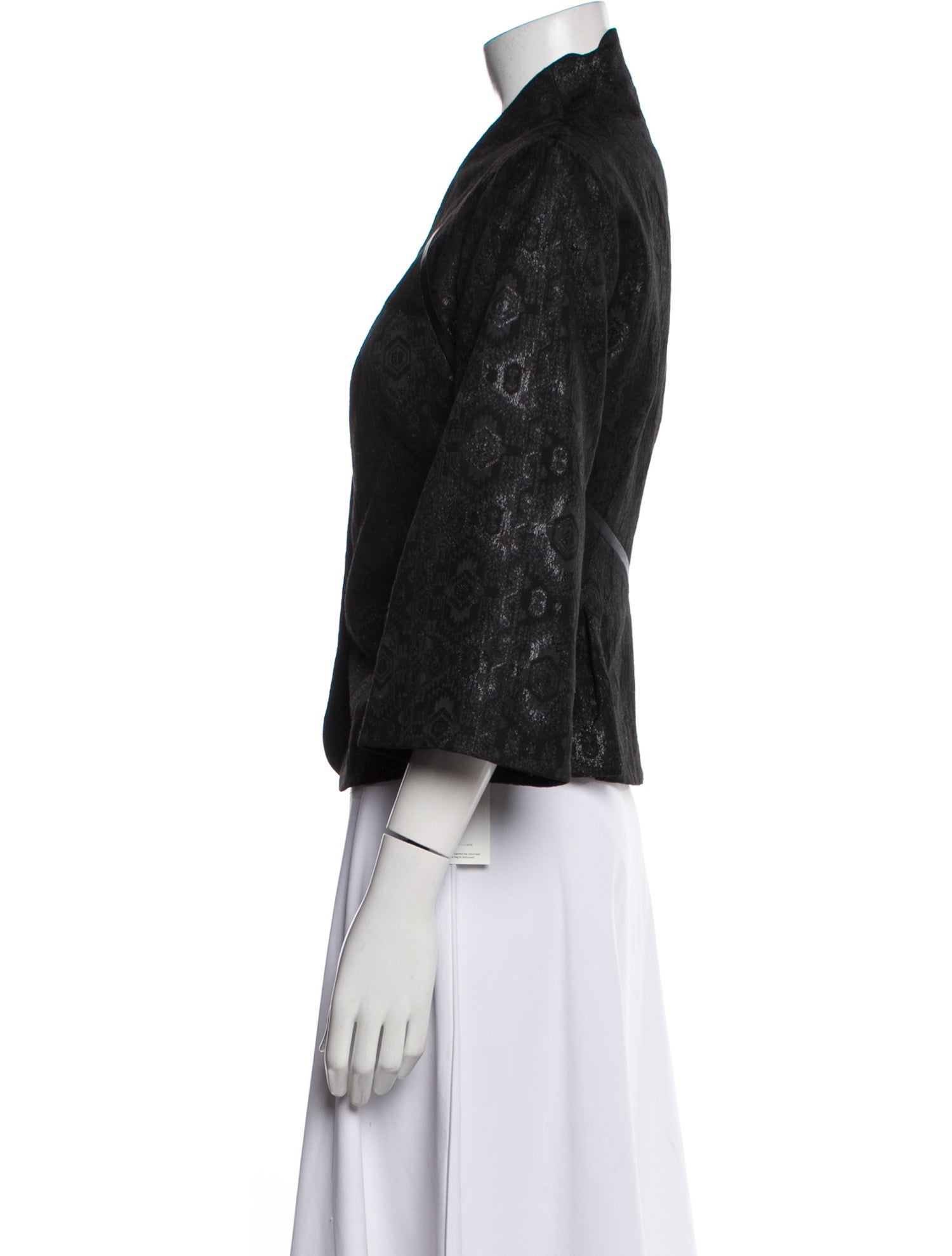 Nicole Miller Printed Evening Jacket