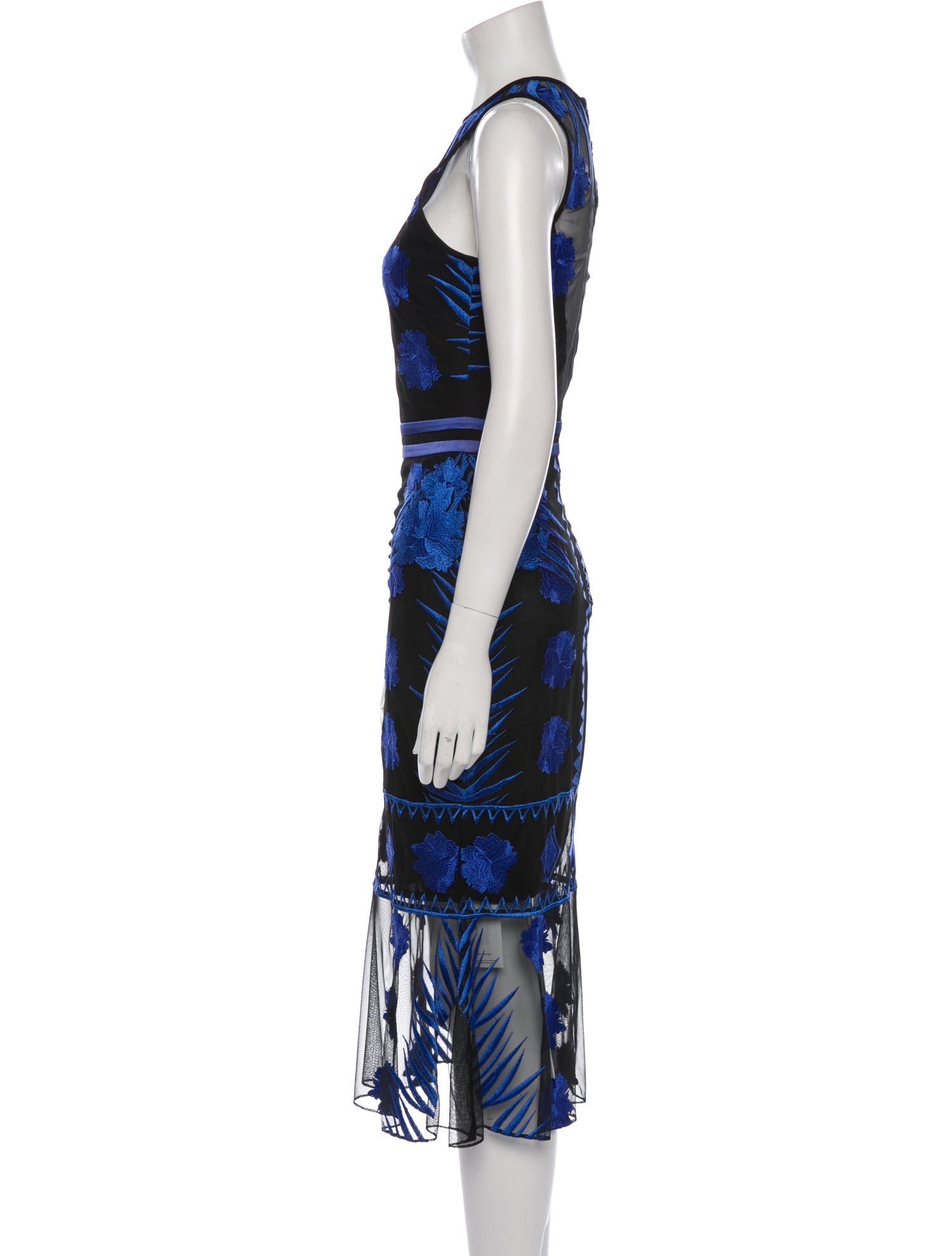 Nicole Miller Nylon Long Dress