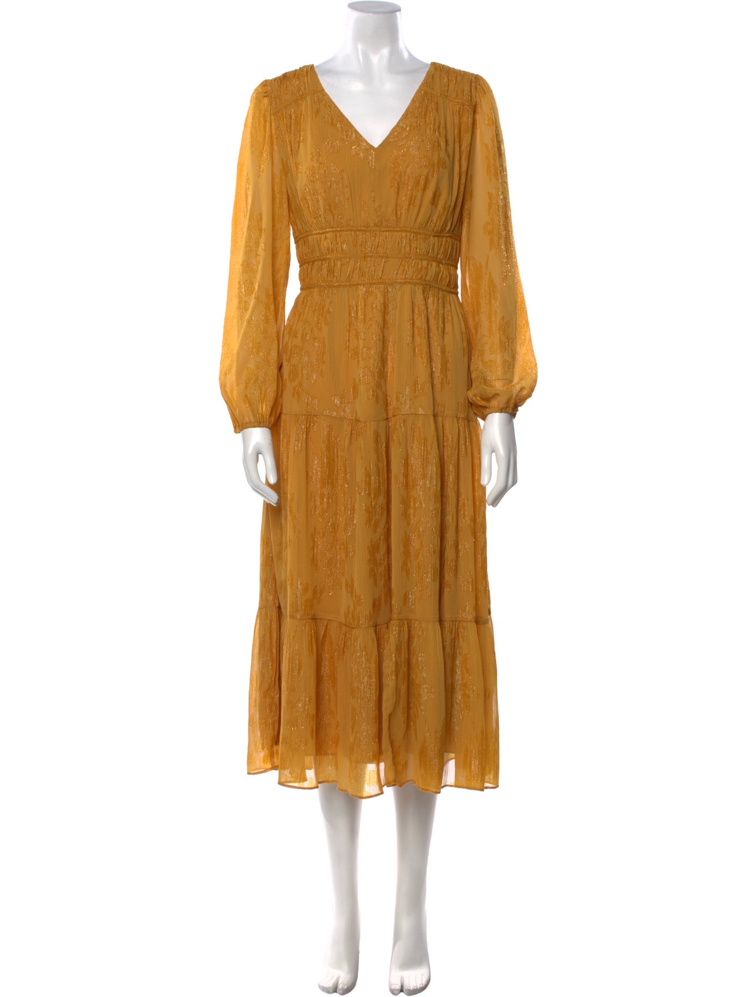 Nicole Miller V-Neck Long Dress w/ Tags