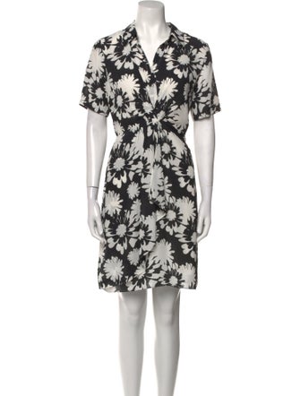 Nicole Miller Floral Print Mini Dress
