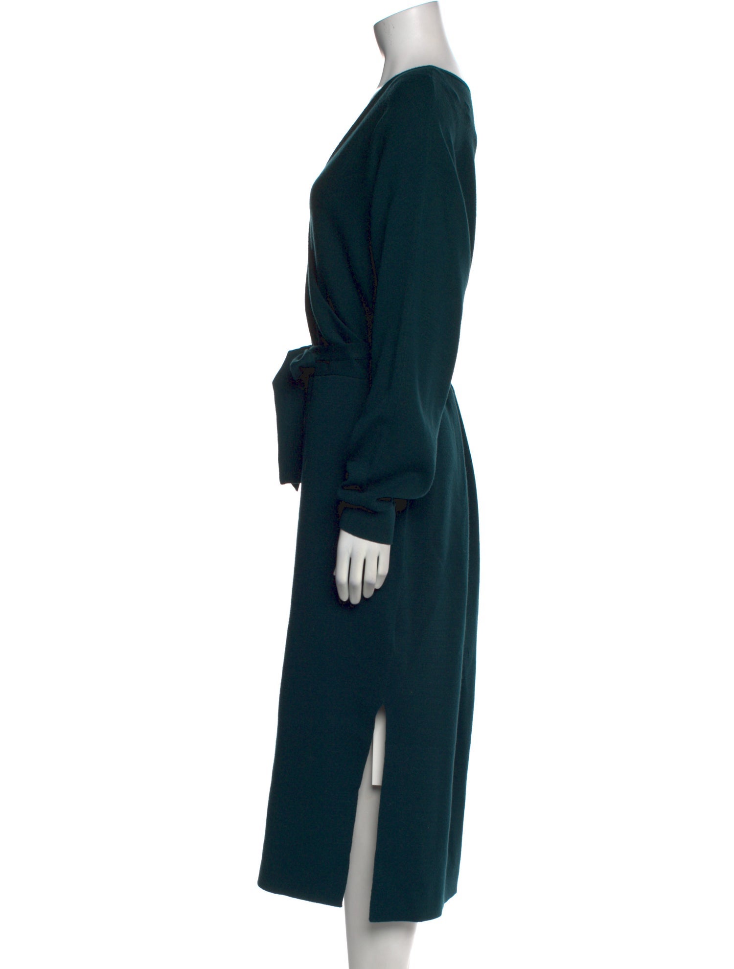 Nicole Miller V-Neck Midi Length Dress