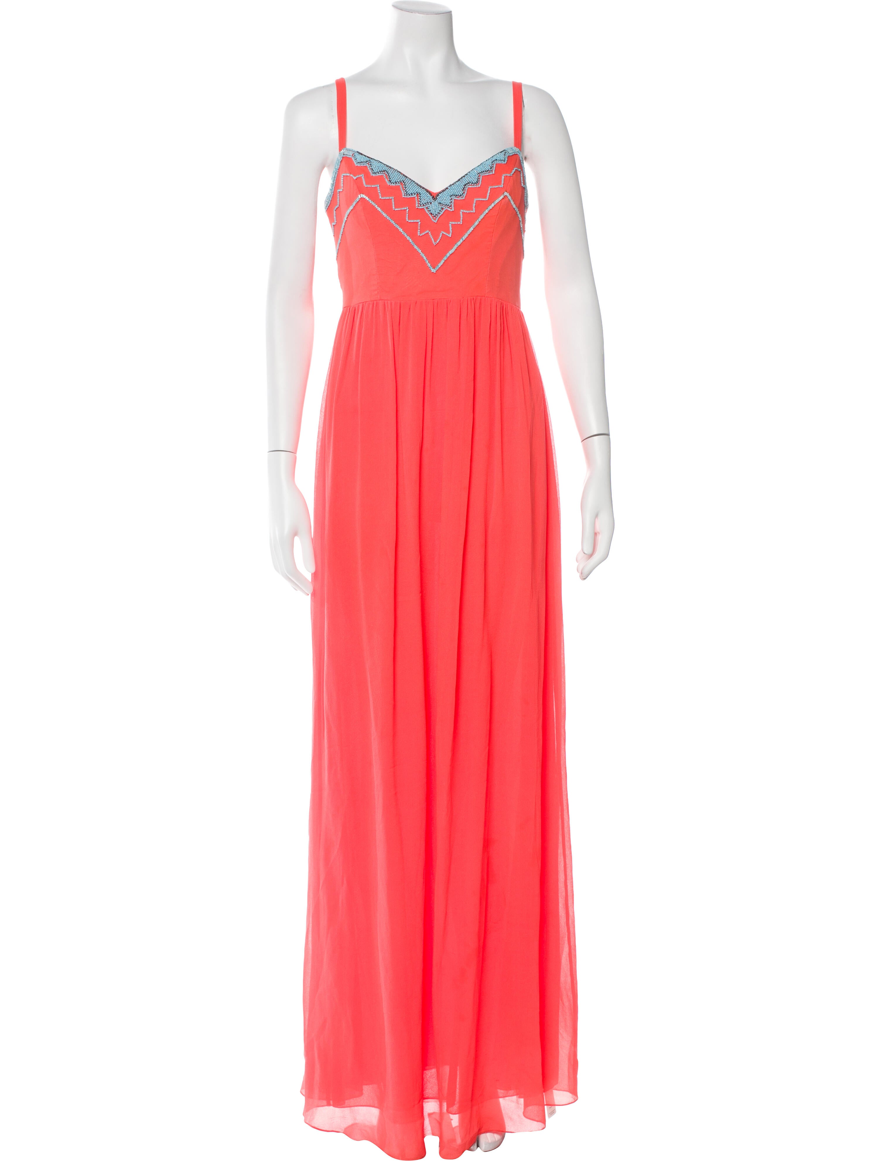 Nicole Miller Silk Long Dress