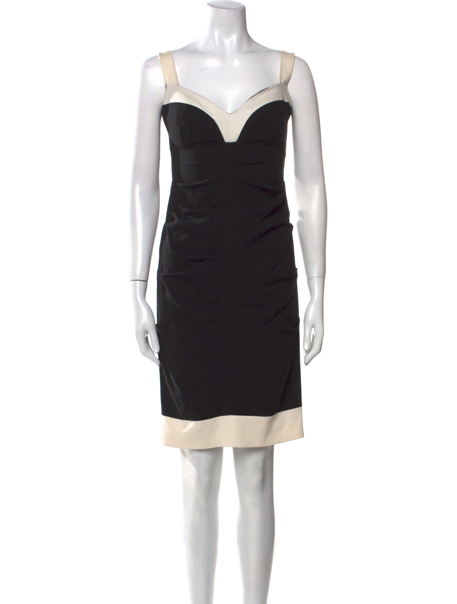 Nicole Miller Silk Knee-Length Dress