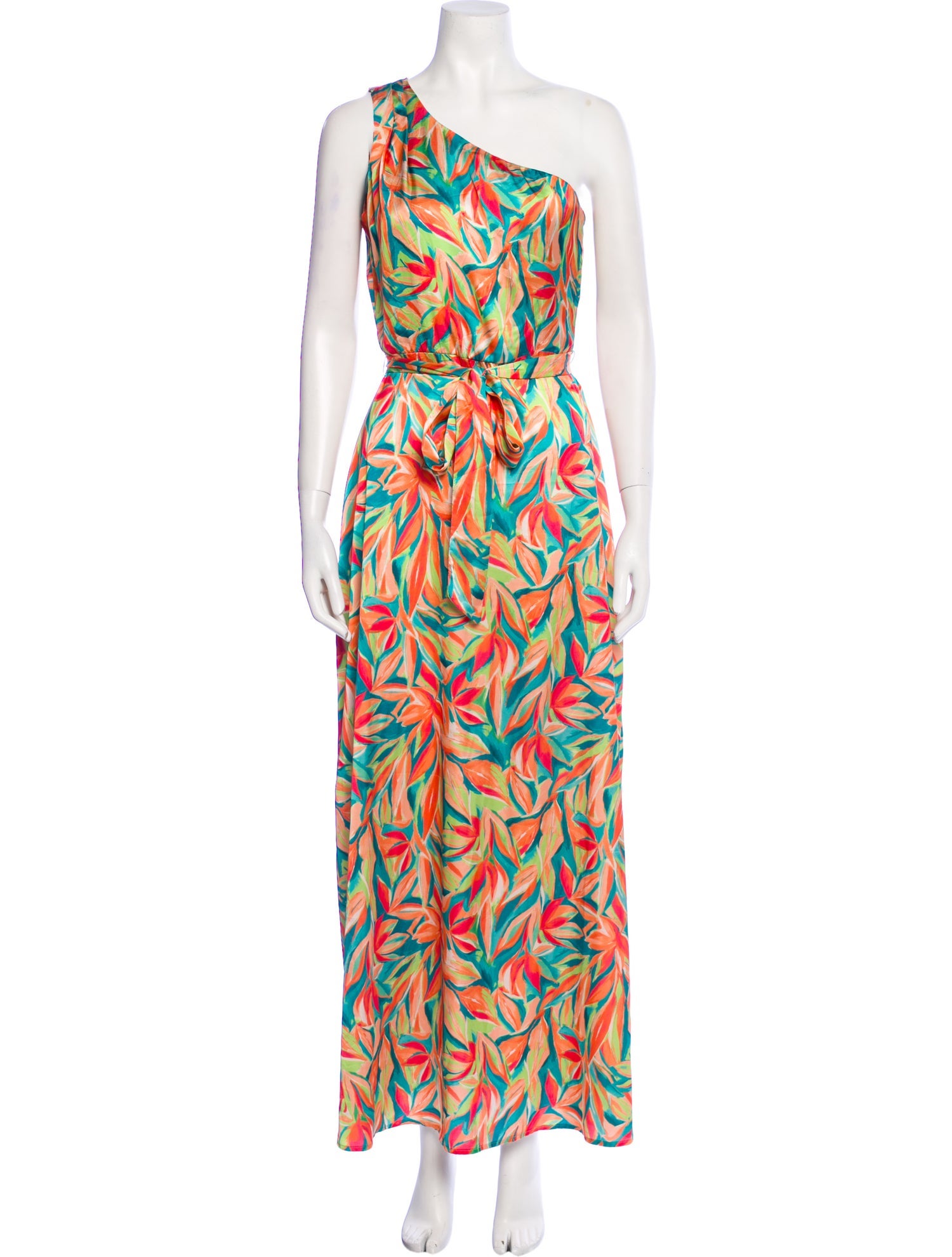 Nicole Miller Printed Long Dress