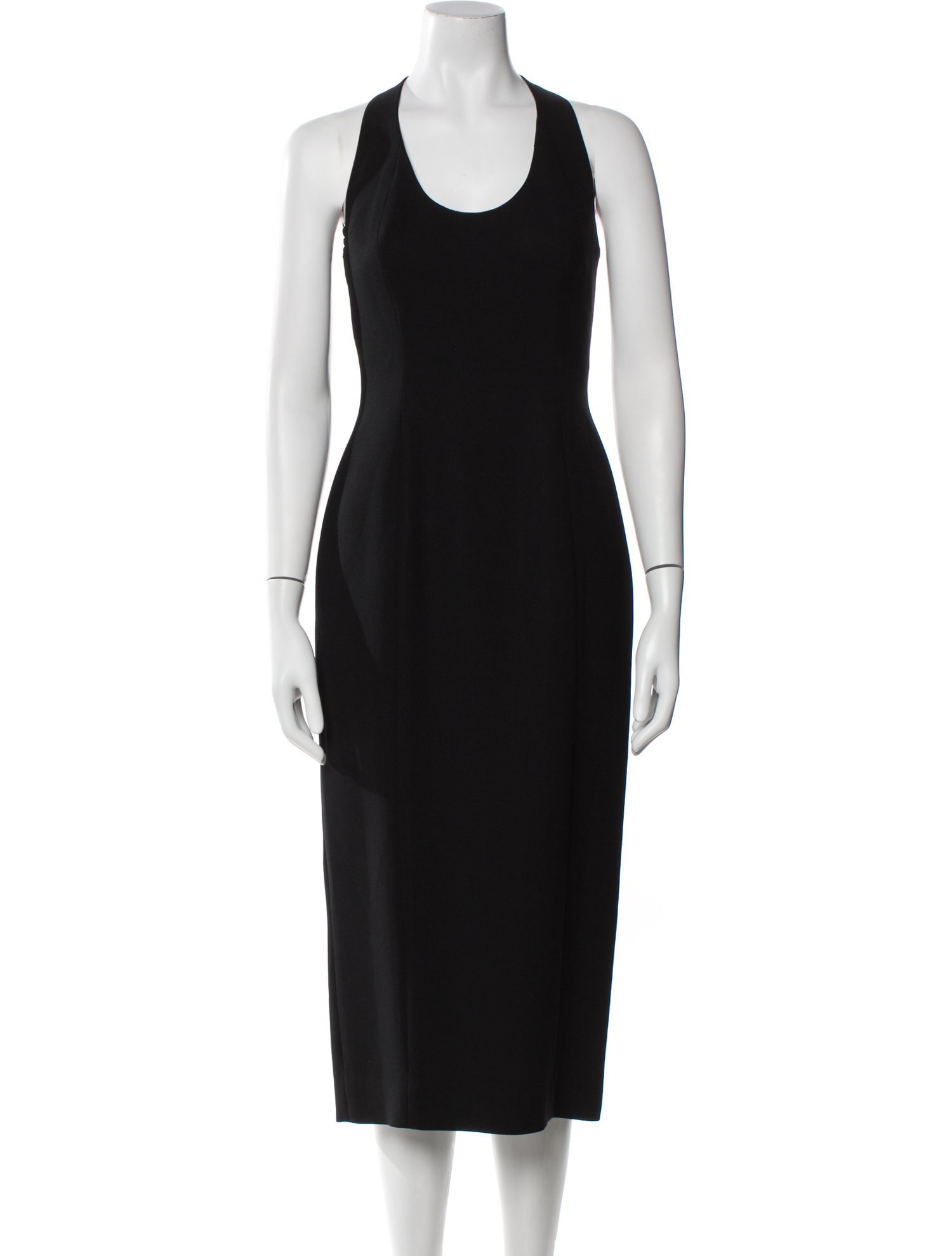 Nicole Miller Scoop Neck Long Dress