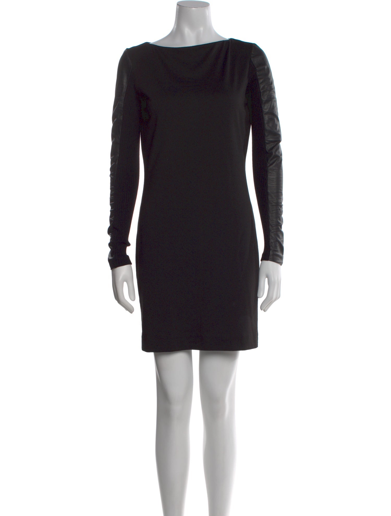 Nicole Miller Cowl Neck Mini Dress